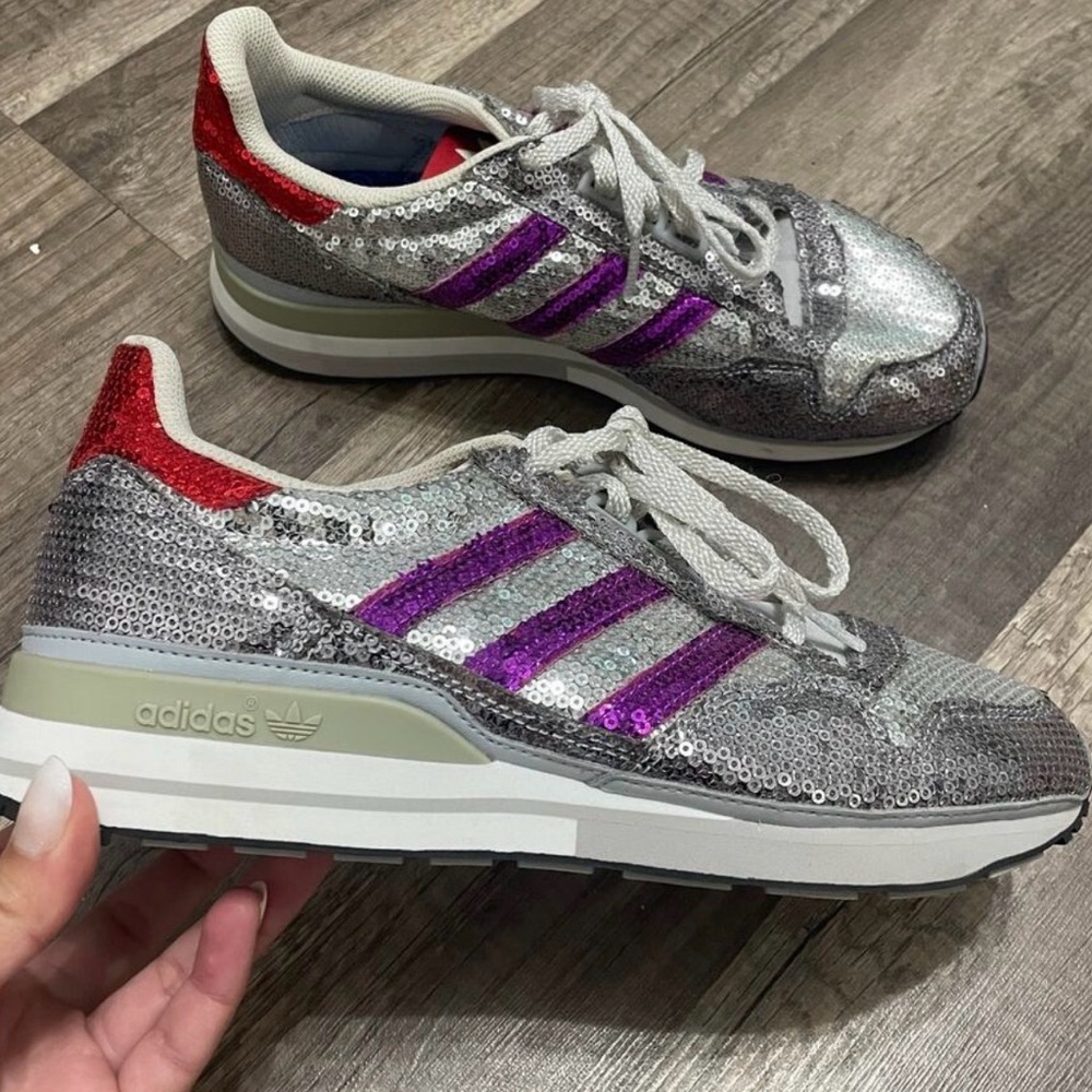 Women's ZX 500 Sequin Low Top Sneakers